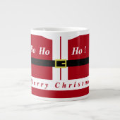 Drôle Noël Père Noël Mugs (Devant)