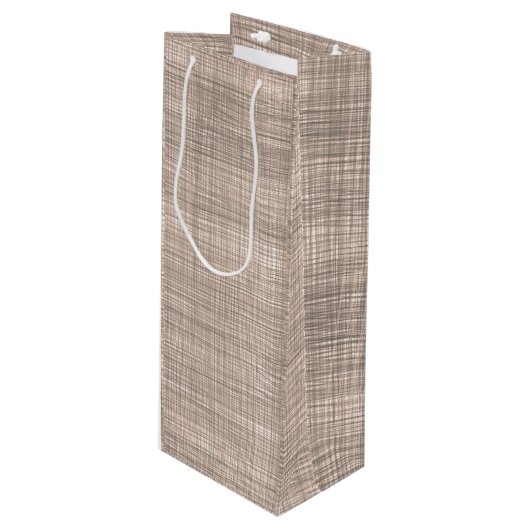 Drôle Noël Thanksgiving Vin Sac à vin Fourre-tout (Devant Angle)