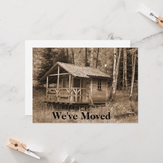 Drôle, nous avons déplacé de nouvelles cartes post (Devant/Arrière en situation)