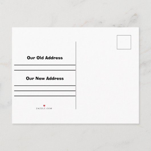 Drôle Nous avons Déplacé la carte (Dos)