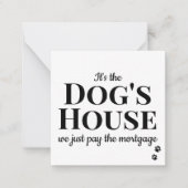 Drôle, nous avons déplacé la carte de Faire-part d (Devant)