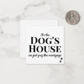 Drôle, nous avons déplacé la carte de Faire-part d (Devant/Arrière en situation)