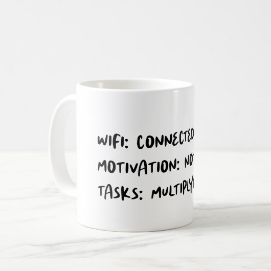 Drôle Office Café Mug Cadeau tendance pour Coworke (Devant gauche)