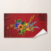 Drôle oiseau crânien (Serviette à main)