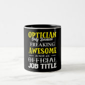 Drôle Opticien Mug (Centre)