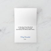 Drôle Pain d'épice Hommes/Femmes Carte Chrismukkah (Intérieur)