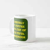 drôle papa blague mug (Devant gauche)