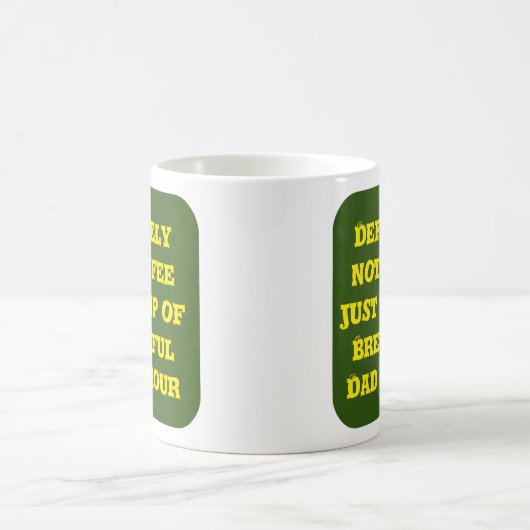 drôle papa blague mug (Centre)