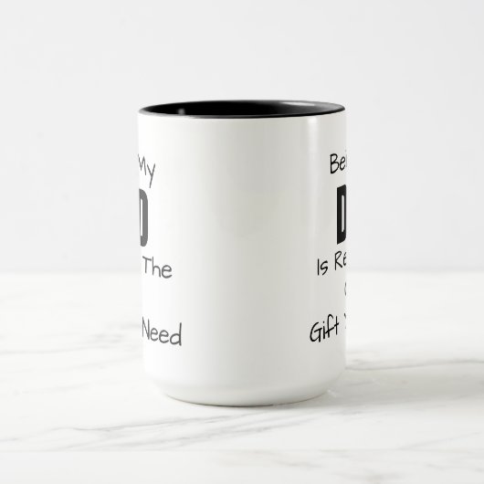 Drôle Papa Café Mug (Centre)