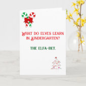 Drôle Papa Joke carte de Noël conçue (Fleur jaune)