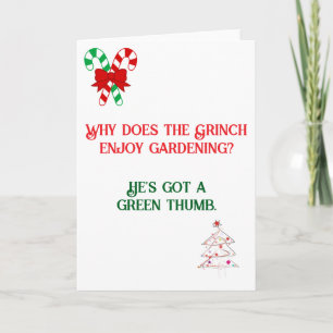 Drôle Papa Joke carte de Noël conçue