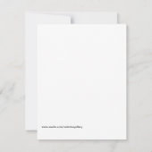 Drôle Pâques Dinosaure mignon Personnaliser Carte  (Dos)