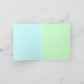 Drôle Pâques poulet et lapins carte d'invitation (Intérieur)