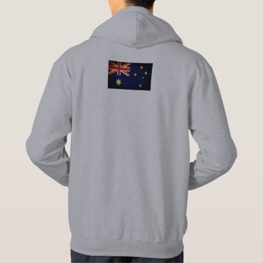 Drôle Parle AUSSIE à moi Sweat - shirt à capuche d (Dos)