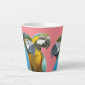 Drôle Parler Les Perroquets Poussière. BG Mug en l (Devant)