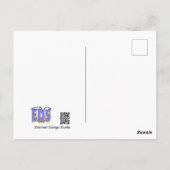 Drôle Parrot Joyeux X-Mas Carte postale (Dos)