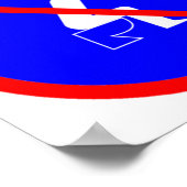 Drôle Pas Assis Sur Toilette Affiche (Coin)