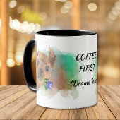 Drôle Pas De Drame Llama Mug