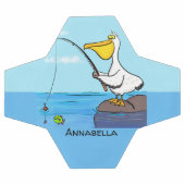 Drôle pélican de pêche (Plat)