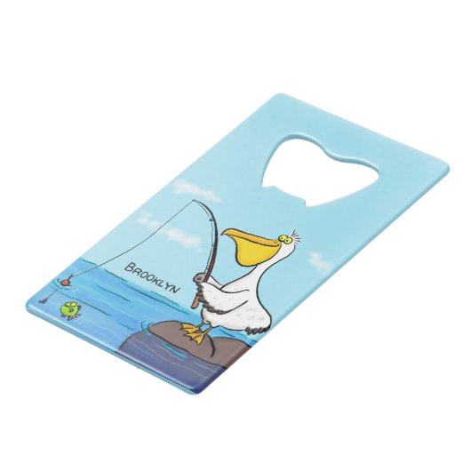 Drôle pélican de pêche (Devant Angle)