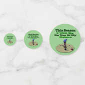 Drôle Pelouse Bowles Cette Saison, Table Confetti (Derrière)