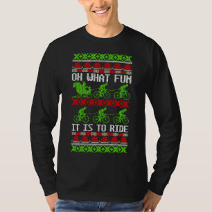 Drôle Père Noël Vélo Cycliste Vilain Vilain Sweat