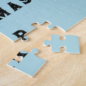 Drôle personnalisé Noël Jigsaw Puzzle Puzzle (Côté)