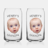 Drôle personnalisé visage bébé (Verso)