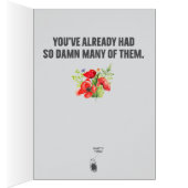 Drôle "Personne ne vous accuse de haïr les anniver (Intérieur (Droit))