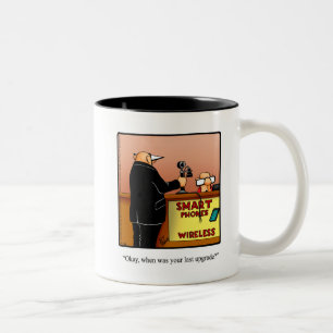 Drôle "Phone Upgrade" Humour café Mug cadeau