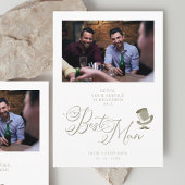Drôle Photo Proposition Carte Mariage Best Man