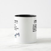 Drôle Phrase Goblin Mode Mug (Centre)