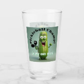 Drôle Pickleball Champ Verre Tumbler (Devant)
