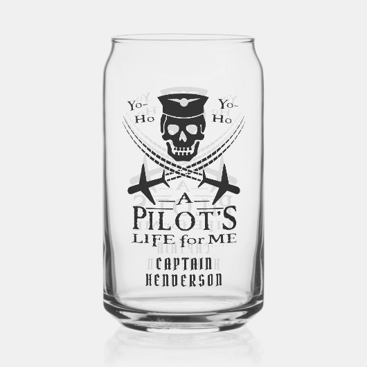 Drôle Pilote Avions Crâne Pirate Humour | Personna (Verso)