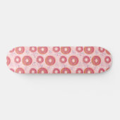 Drôle Pink Sprinkt Donuts Girls Skateboard (Horz)