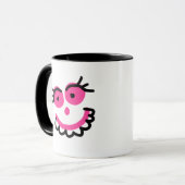Drôle Pinky Girl Mug (Devant gauche)