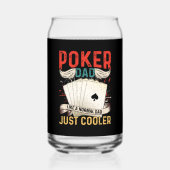 Drôle poker Papa mot art (Verso)