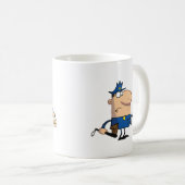 Drôle Policiers Retraite Mug Personnalisé (Devant droit)