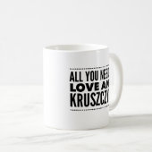 Drôle Polonais Kruszczyki Coffee Mug (Devant droit)