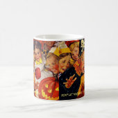 Drôle pomme Bobbing Douce dent Halloween Mug (Centre)