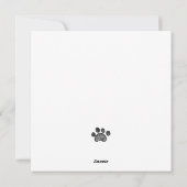 Drôle Poop Happy Carte Fête des pères Du Chien (Dos)