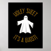 Drôle Poster de la fête d'Halloween - Holey Sheet (Devant)