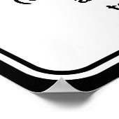 Drôle poster méfiez-vous du chien, le chat est omb (Coin)