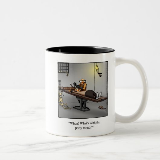 Drôle "Potty Mouth" Mug Cadeau (Droit)