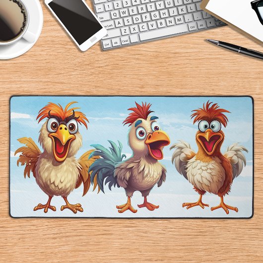 Drôle Poulets Whimsical Cute ferme animal