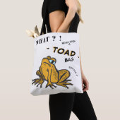 Drôle Poussière de dessin de TOAD. Sac fourre-tout (De près)