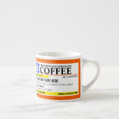 Drôle Prescription 6oz. Espresso Mug (Droite)