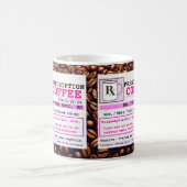 Drôle Prescription RX café Mug (Centre)