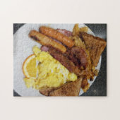 Drôle ! Puzzle - Grande plaque de petit déjeuner (Horizontal)