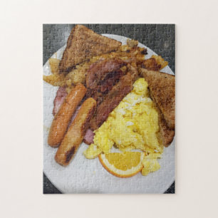 Drôle ! Puzzle - Grande plaque de petit déjeuner